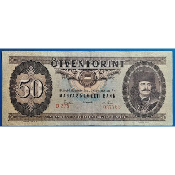 1969.06.30. 50 Forint F