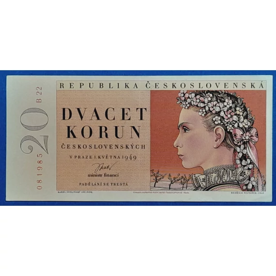 1949. 20 Korun EF-