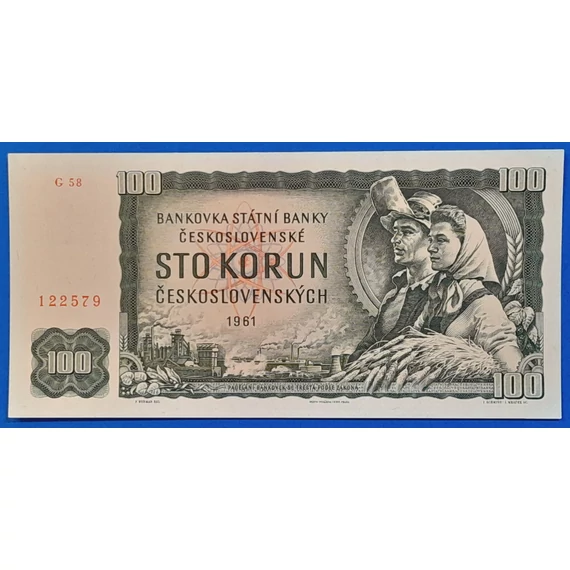 1961. 100  Korun   UNC