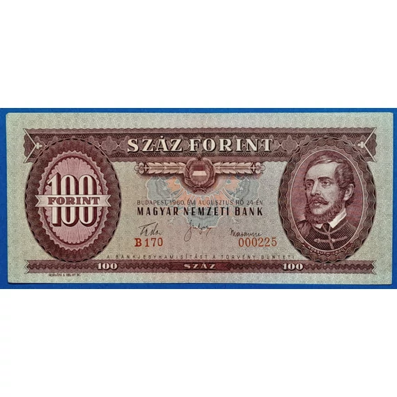 1960.08.24. 100 Forint F