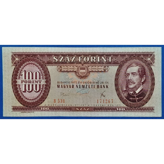 1975.10.28. 100 Forint VF