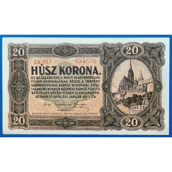 1920.  20 Korona EF