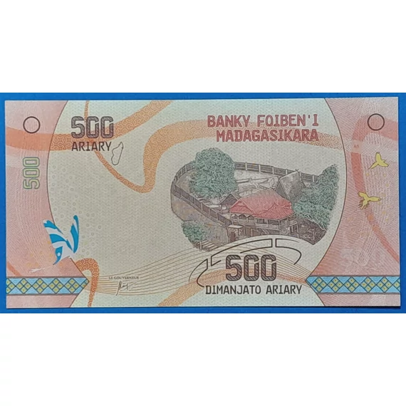 2017. 500 Ariary UNC