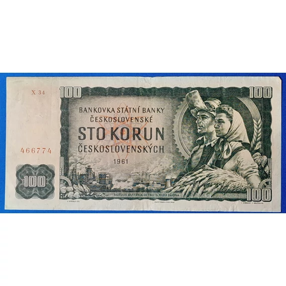 1961. 100 Korun F