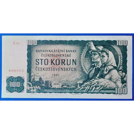 1961. 100 Korun    VF