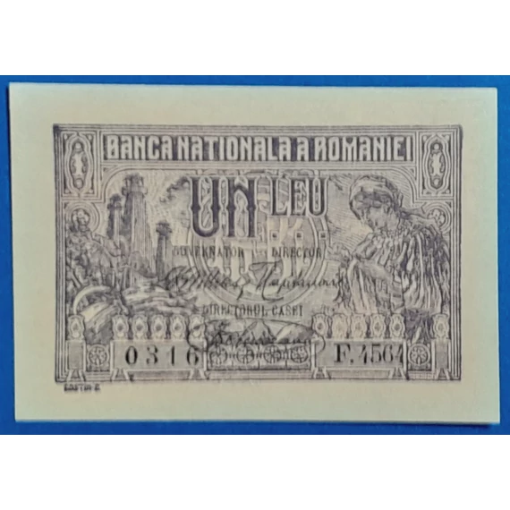 1920. 1 Leu  UNC