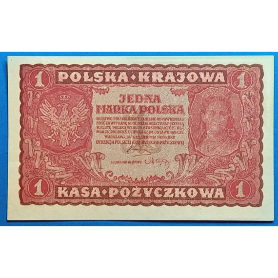 1919.    1 Marka UNC