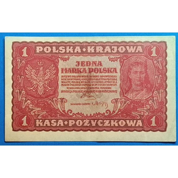 1919.    1 Marka VF+
