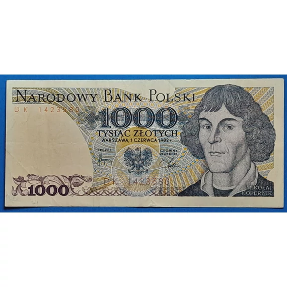 1982. 1.000 Złotych F