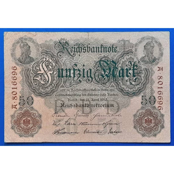 1910.    50 Mark F