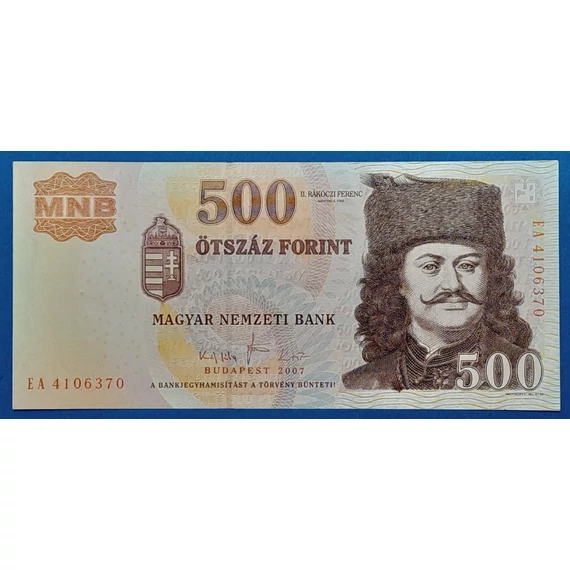 2007. 500 Forint UNC "EA" betűjel