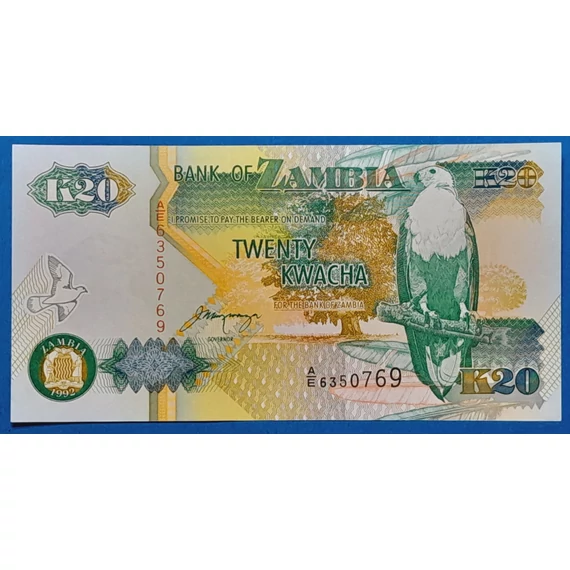 2006.  20 Kwacha UNC