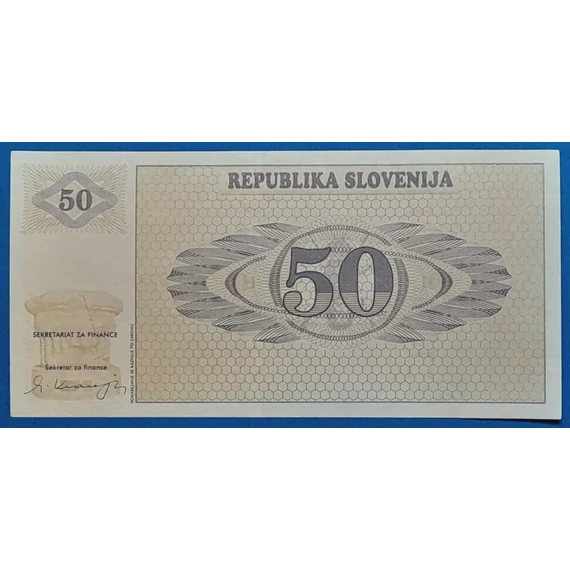1990. 50 Tolarjev AUNC+