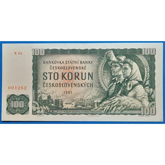 1961. 100 Korun    EF