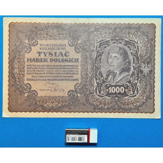 1919. 1.000 Marek F "nagyalakú"