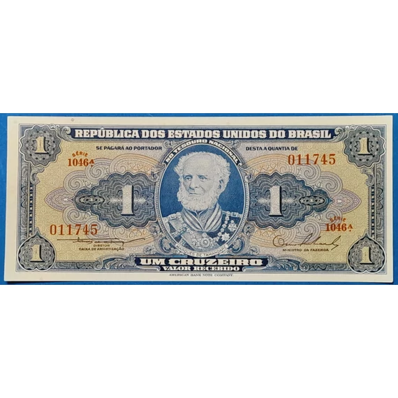 1954-1958. 1 Cruzeiro UNC