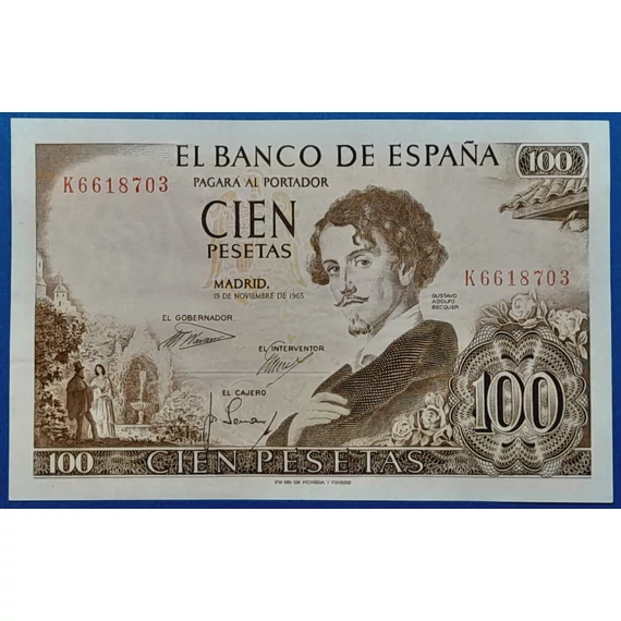1965 100 Pesetas VF