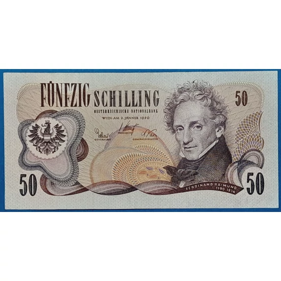 1970. 50 Shilling VF