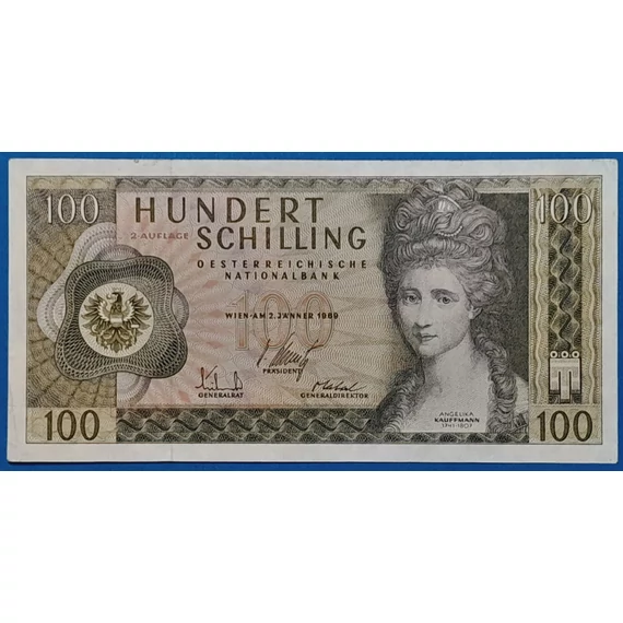 1969. 100 Schilling EF