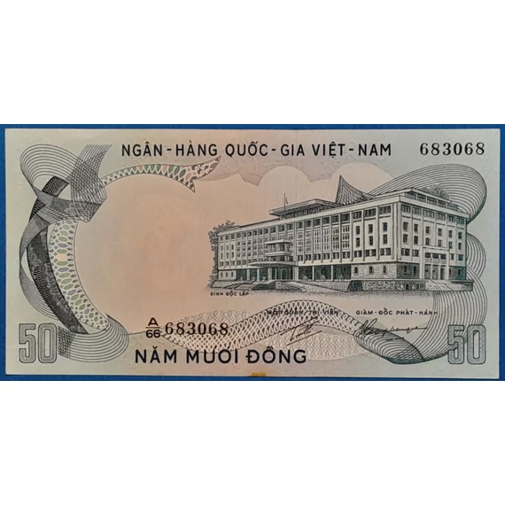1972. 50 Ðồng AUNC