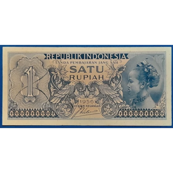 1956. 1 Rupiah UNC