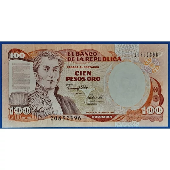 1991. 100 Peso UNC