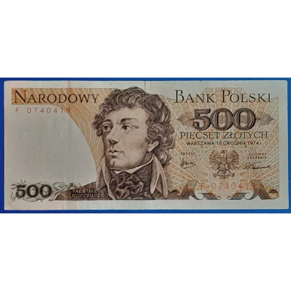 1982.  500 Złotych F