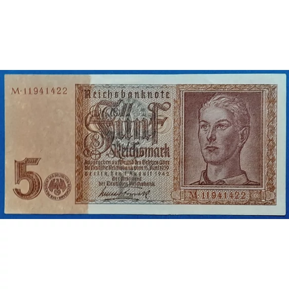 1942. 5 Márka EF+