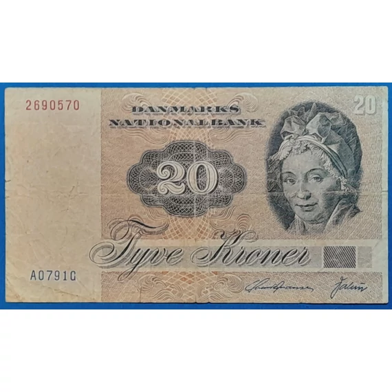 1972. 20 Kroner F