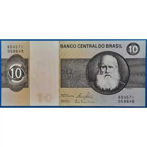 1970-1980. 10 Cruzeiros UNC