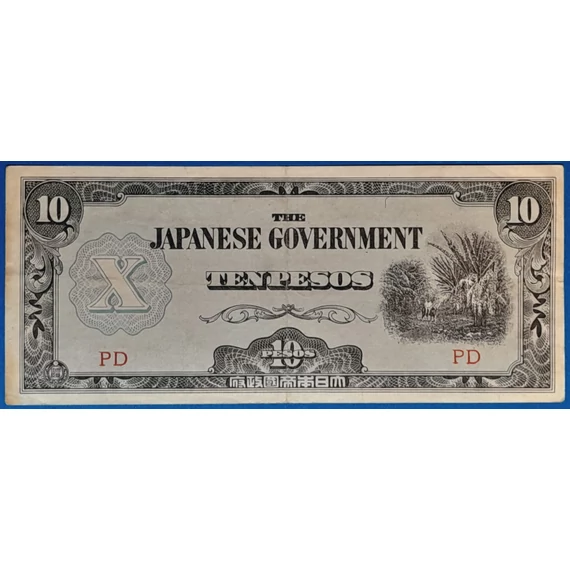 1942. 10 Pesos F