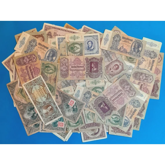 130 db-os  Pengő Gyűjtemény 1930-1946-ig  F-VG-G