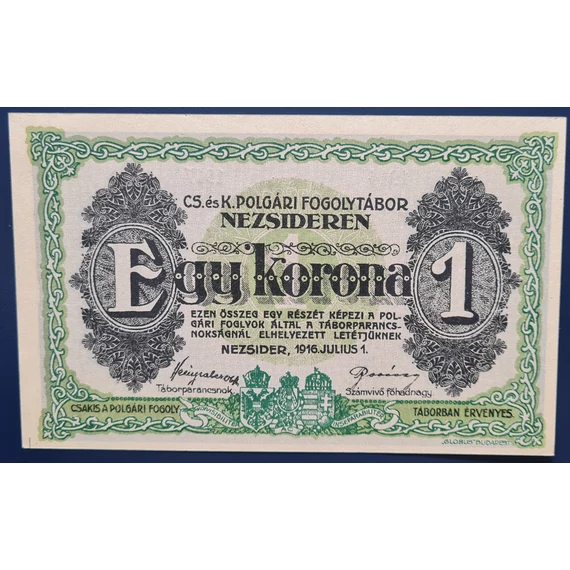 Nezsideren 1916. 1 Korona UNC