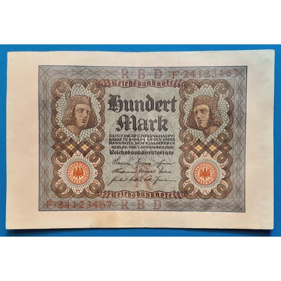 1920. 100 Mark VF