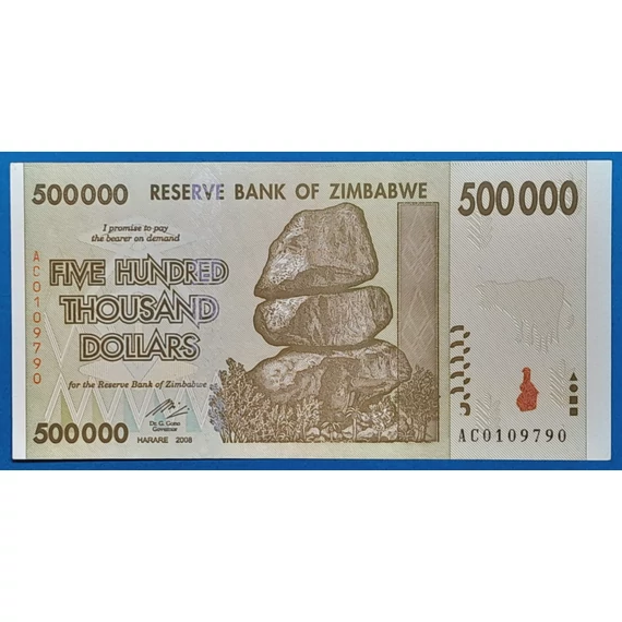 2008. 500.000 Dollars