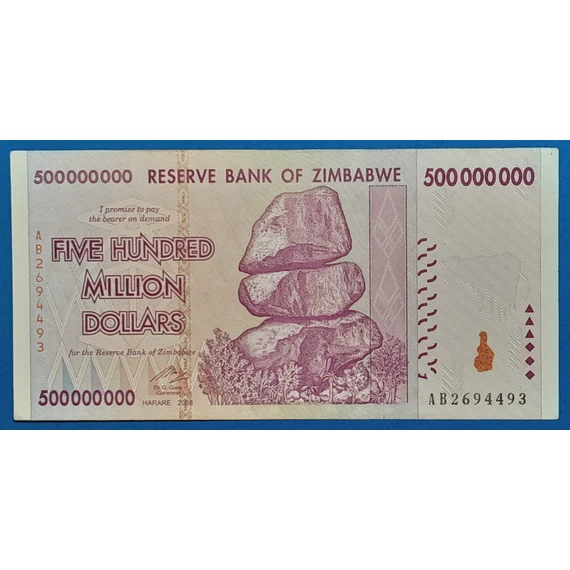 2008. 500.000.000 Dollars 