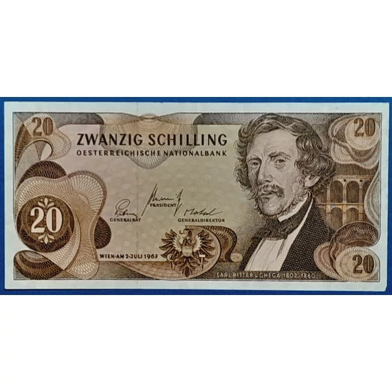 1967. 20 Schilling - GOTTONUMIZMATIKA