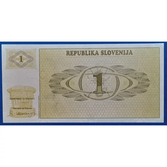 1990. 1 Tolar - GOTTONUMIZMATIKA