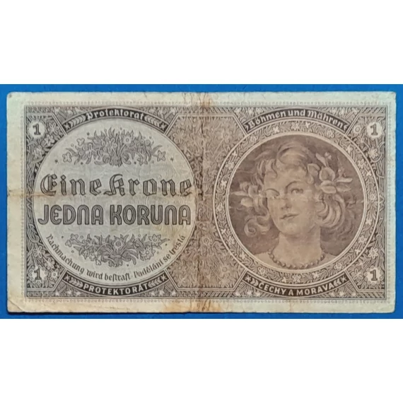 1940. 1 Krone - GOTTONUMIZMATIKA