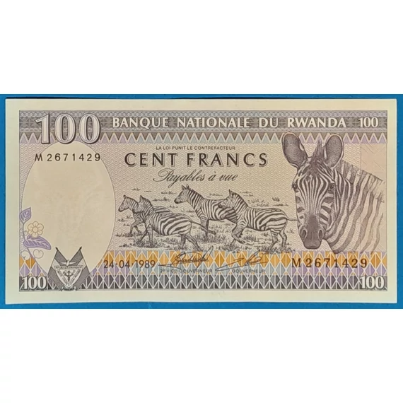 1989. 100 Francs VF