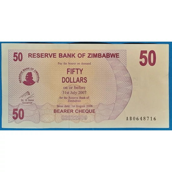 2006. 50 Dollars EF