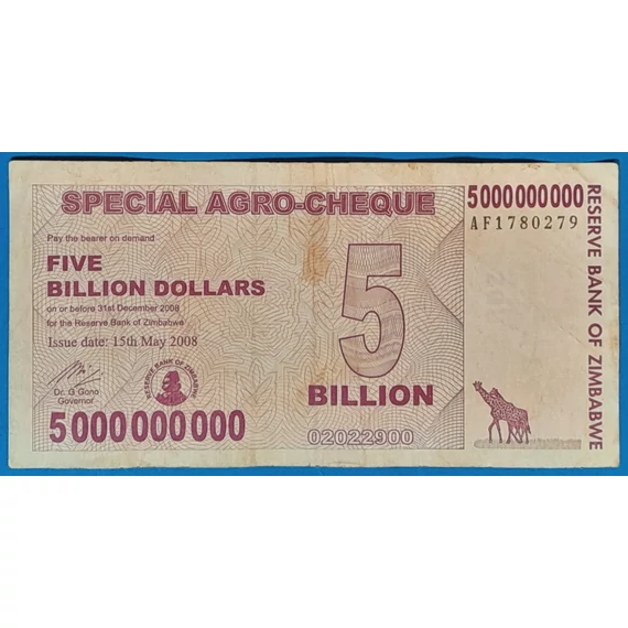 2008. 5.000.000.000 Dollars F