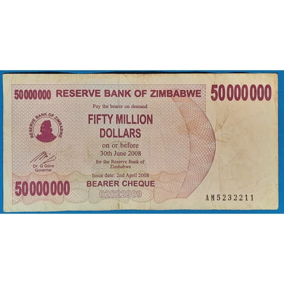 2008. 50.000.000 Dollars F