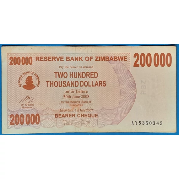2007. 200.000 Dollars F