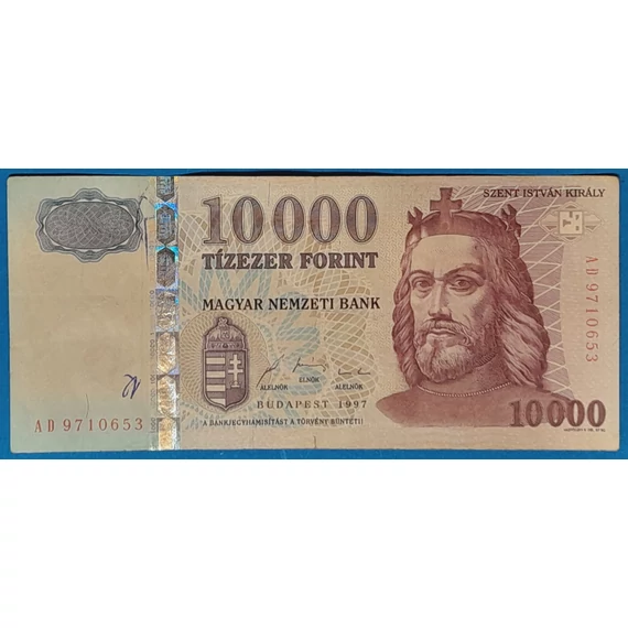 1997. 10.000 Forint F "AD" betűjel