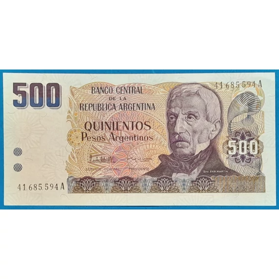 1984. 500 Peso UNC
