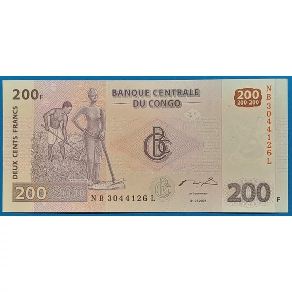 2007. 200 Francs UNC