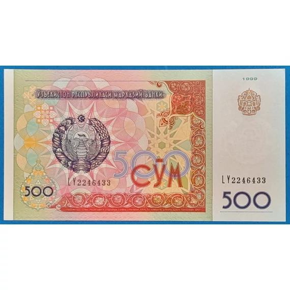 1999. 500 Som UNC