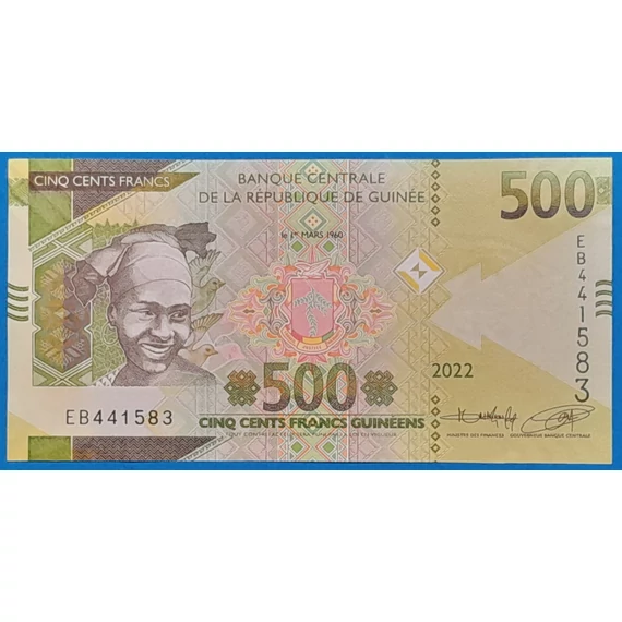 2022. 500 Francs UNC
