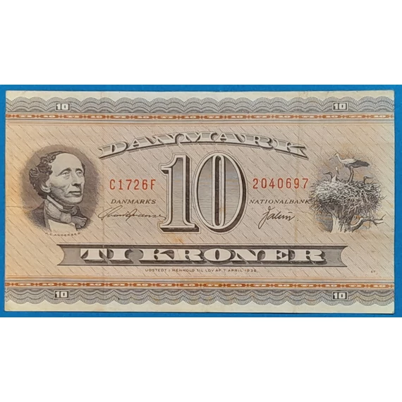 1972. 10 Kroner F